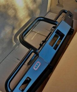 1997-2006 Jeep Wrangler TJ ARB 3450070 Deluxe Winch Bull Bar Bumper in Black!