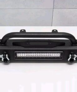 a heavy duty, off road front bumper designed for a jeep wrangler jk.