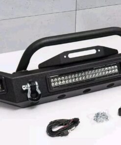 a heavy duty, off road front bumper designed for a jeep wrangler jk.