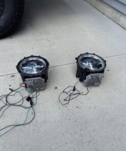 2020 2025 jeep wrangler jl / gladiator jt skyline led headlights.