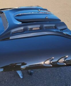 an xprite avenger series heat dispersion hood designed for jeep wrangler jl models (2018 2025).