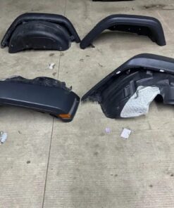 OEM fender flares and inner fender liners for a Jeep Wrangler JL/JLU Rubicon or Jeep Gladiator.