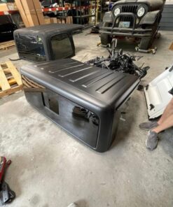 hardtop for a Jeep Gladiator pickup truck.