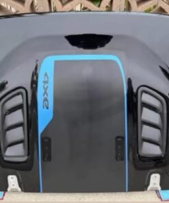 MOPAR 4xe RUBICON HOOD SIDE DECAL