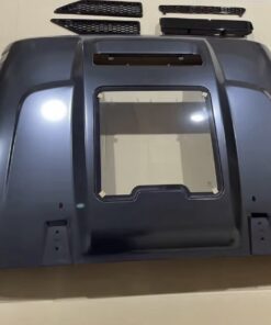 OMU Heat Dispersion Hood Compatible with 2007-2017
Jeep Wrangler JK JKU 2/4-Door, Space Capsule Style Replacement Hood, Steel Hood with Air Vents, Enhanced Airflow